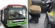 Obudził śpiącego mężczyznę w autobusie. Nie spodobało mu się to