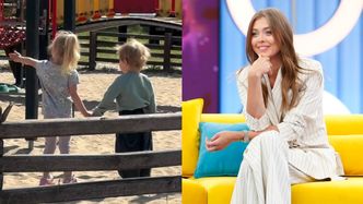 Joanna Opozda relacjonuje amory 3-letniego syna na placu zabaw: "Vincent MA DZIEWCZYNĘ"