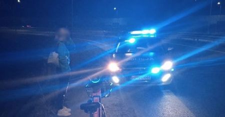 Rowerem po obwodnicy Trójmiasta. Policjanci nie mieli litości