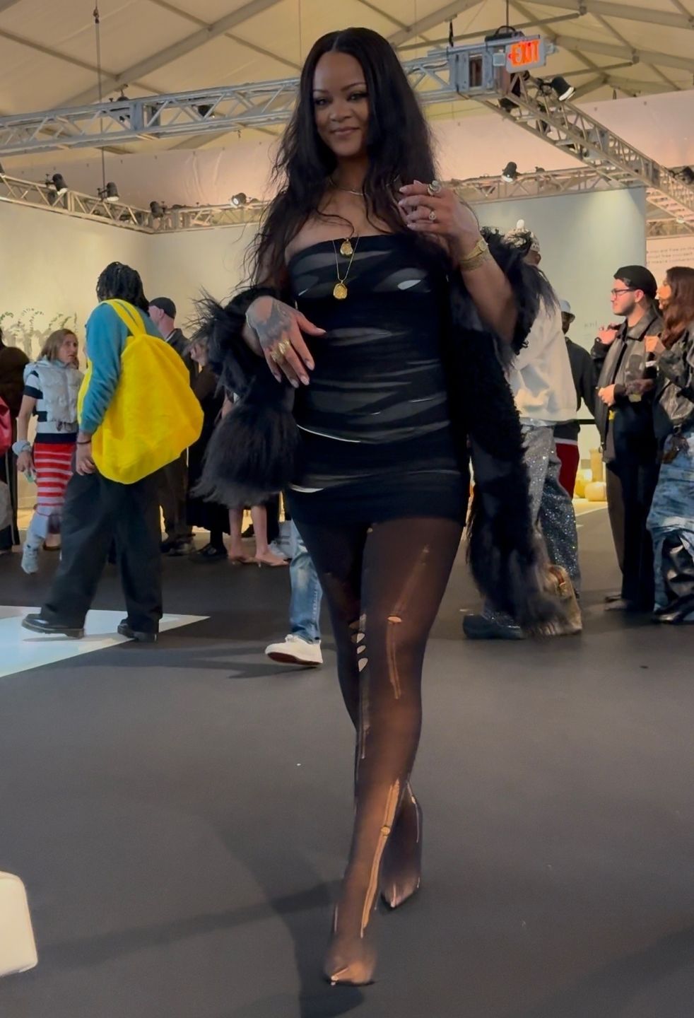 Rihanna i A$AP Rocky na wystawie