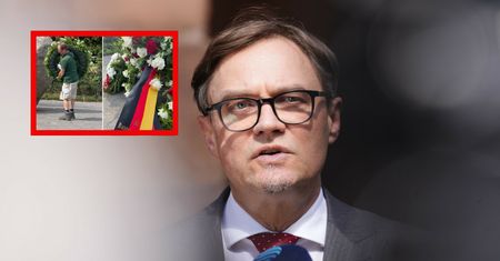 "Trzeba nie mieć przyzwoitości". MSZ oburzone zdjęciem w TV