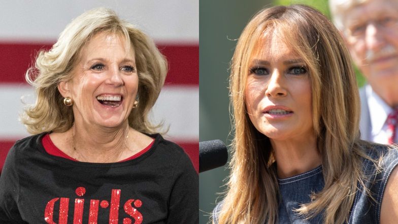 Jill Biden; Melania Trump