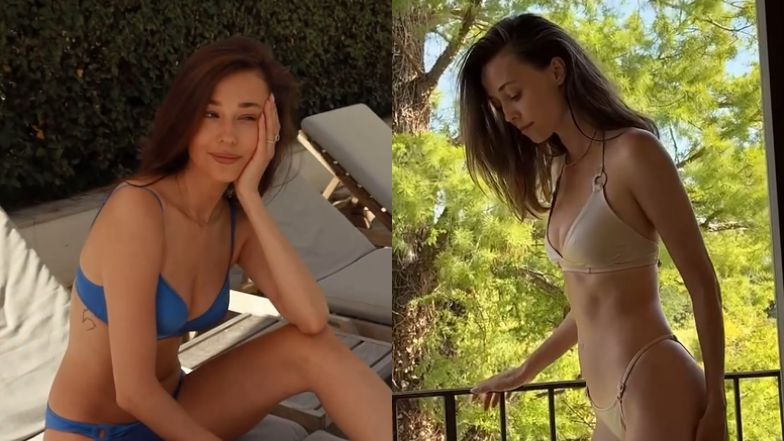 Izabella Krzan pręży smukłe ciało w bikini