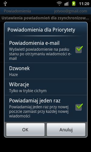 Gmail z lepszą synchronizacją 2