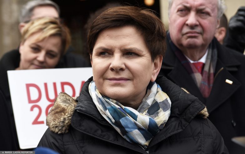 Beata Szydło, była premier a obecnie europosłanka. 