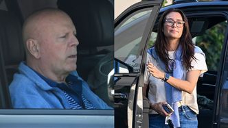 Żona Bruce'a Willisa zmierza z nastoletnimi córkami na zakupy. Tak dziś wyglądają Mabel i Evelyn (ZDJĘCIA)