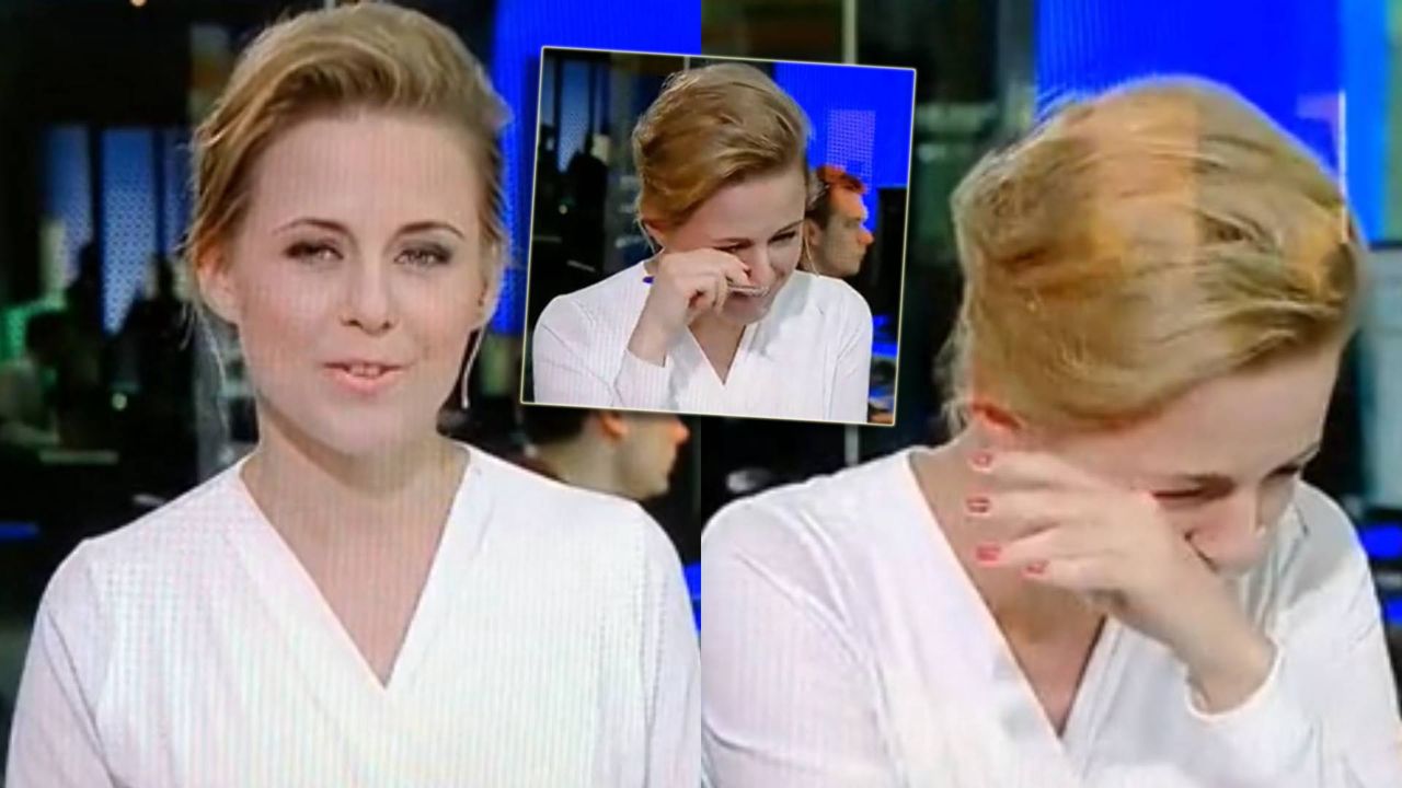 Wpadka na antenie TVN24. Dziennikarka NIE WYTRZYMAŁA i wybuchła śmiechem. Szybko się nie uspokoiła