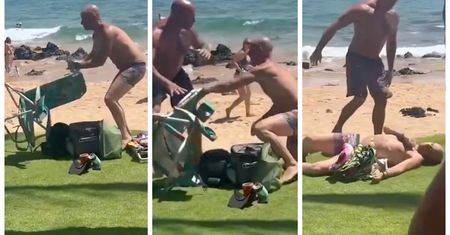 Bójka na plaży. Polityk znokautowany po próbie ataku leżakiem