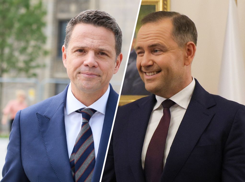 Rafał Trzaskowski i Karol Nawrocki