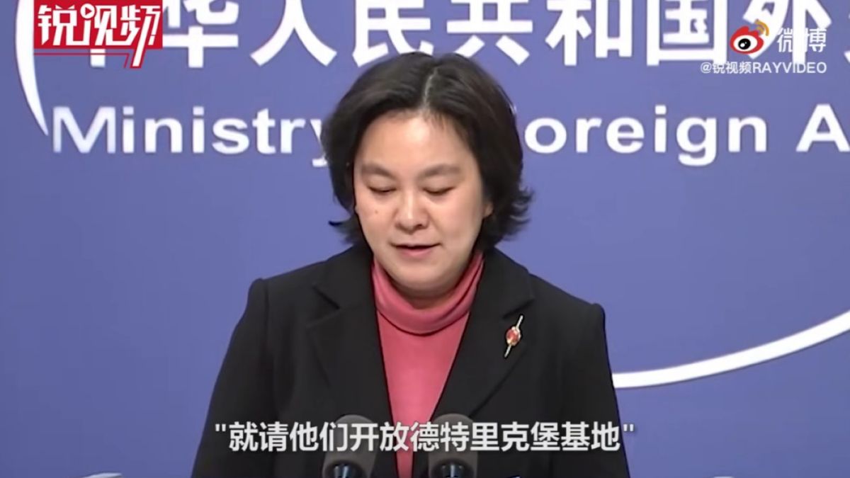 Hua Chunying, rzeczniczka chińskiego Ministerstwa Spraw Zagranicznych 