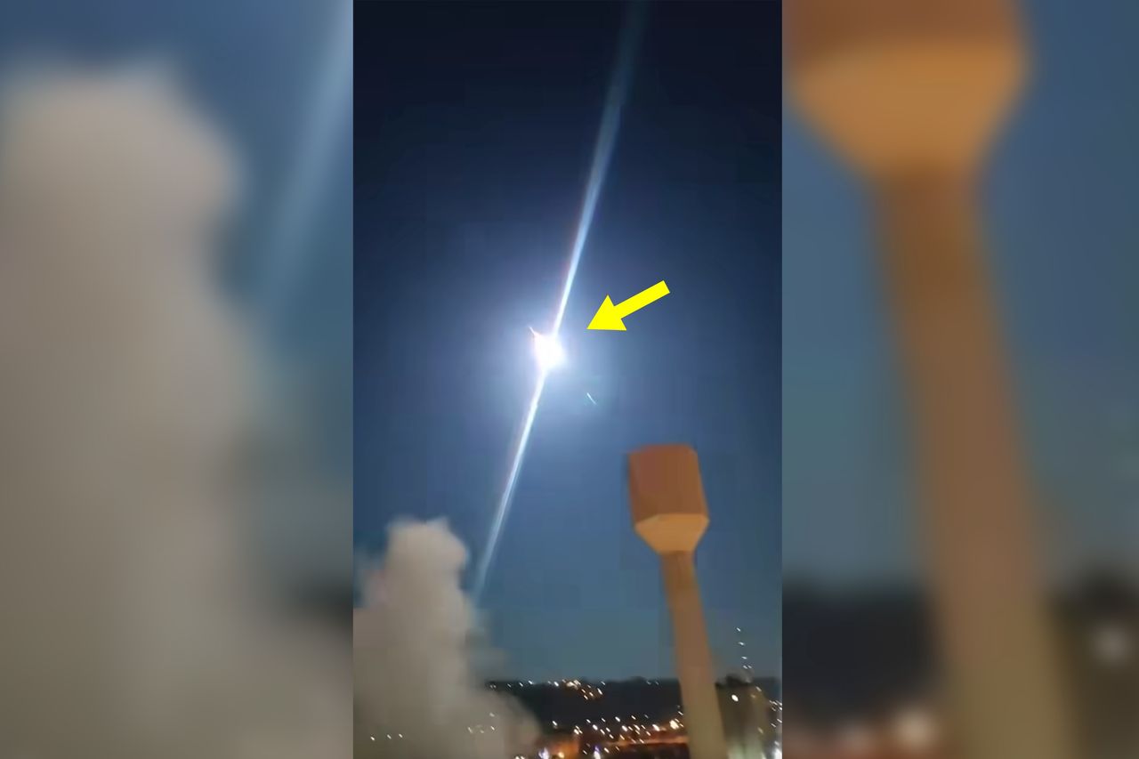 Niezwykle jasny meteor nad Francją. Całe niebo rozbłysło światłem