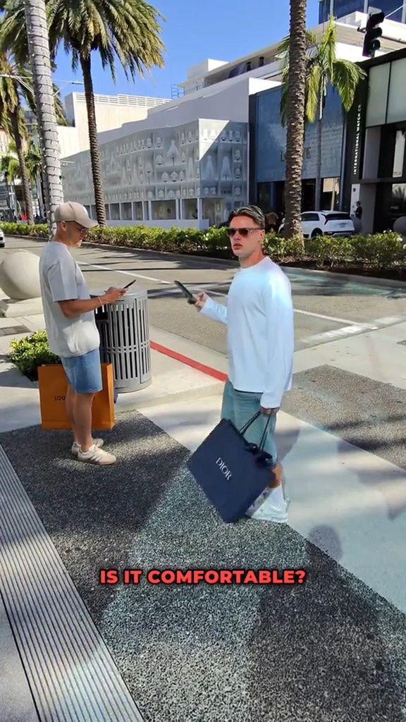 Piotr Zieliński i Nicola Zalewski na ulicach Beverly Hills