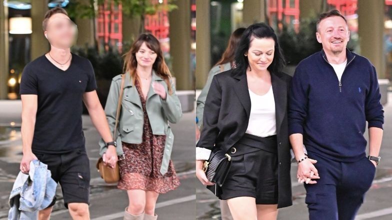 Izabela i Adam Małyszowie na kolacji z córką i zięciem