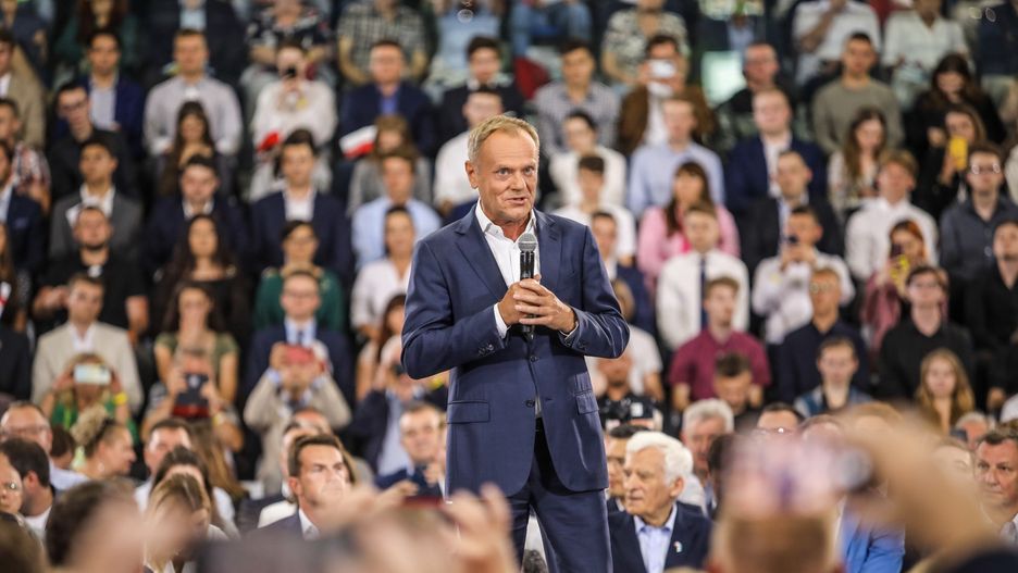 Donald Tusk na konwencji Platformy Obywatelskiej