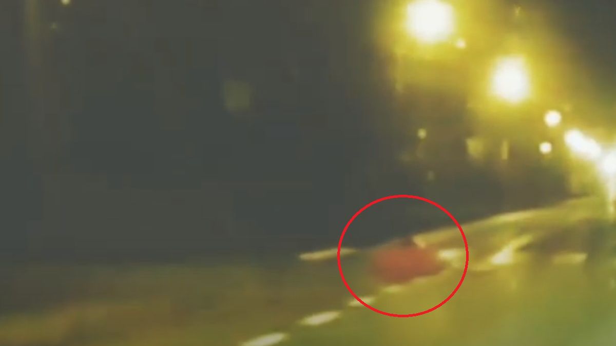 Potrącenie kobiety na przejściu dla pieszych w Łapach