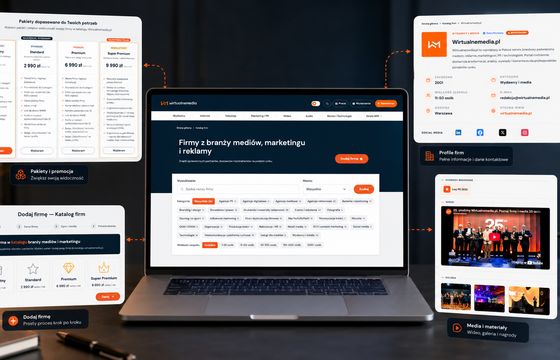 Startuje Mediateka Wirtualnemedia.pl. Nowy katalog firm z branży mediów, marketingu i reklamy