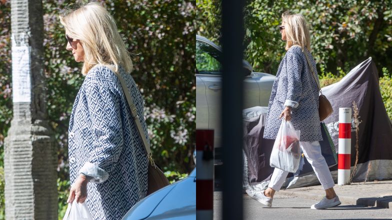 Grażyna Torbicka odwiedza mamę i jedzie do McDonald's