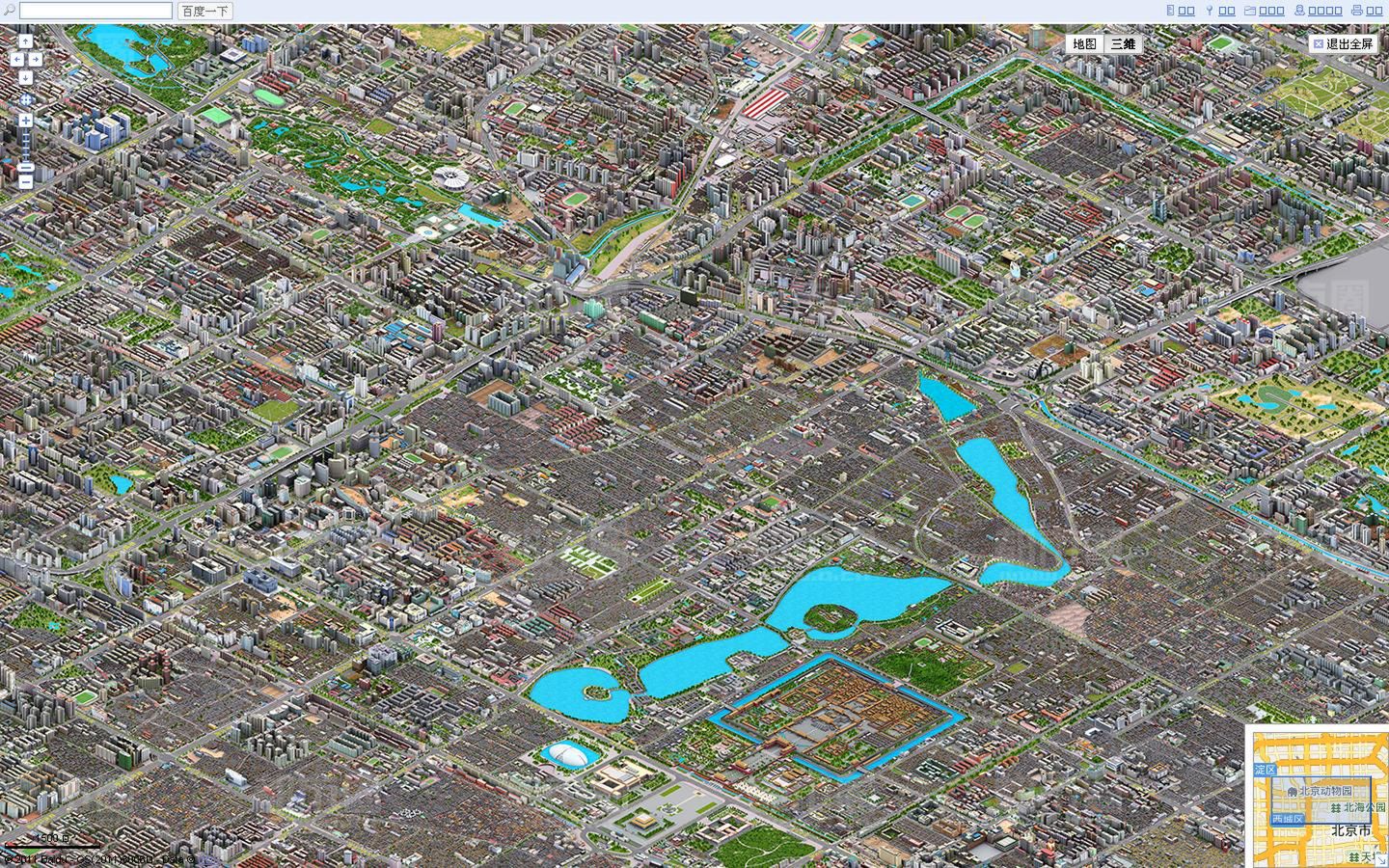 Chiński odpowiednik Google Maps wygląda jak SimCity 3