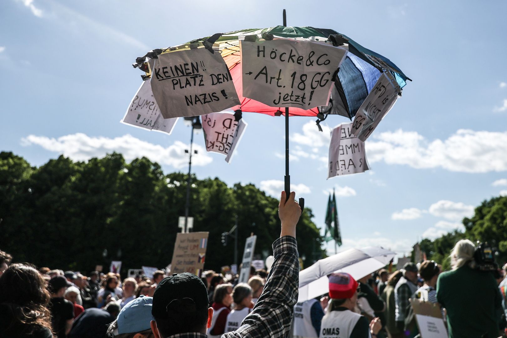W największych demonstracjach przeciwko prawicowo-populistycznej
