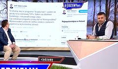 W „#Jedziemy” w TVP Info pokazano tweet podszywający się pod marszałka Senatu. Rachoń: padliśmy ofiarą trollingu, przepraszamy