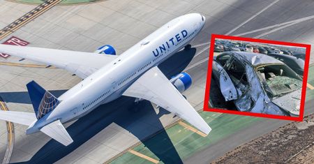 USA. Samolot stracił koło po starcie. Spadło na parking
