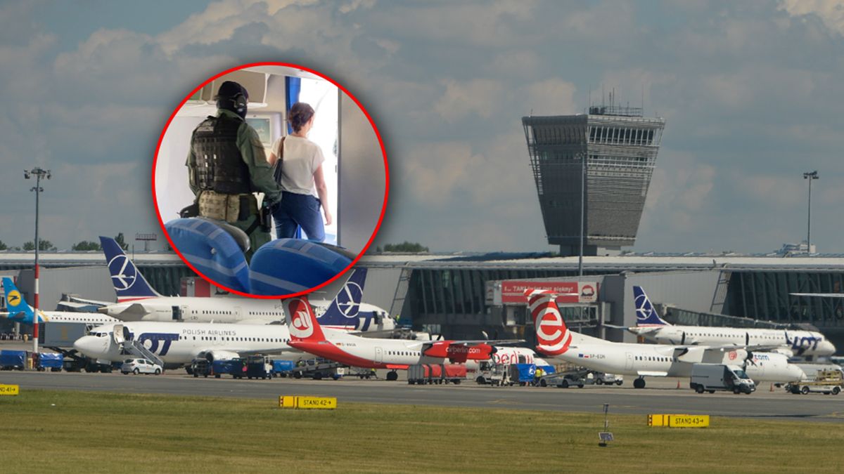 Niemka zakłóciła lot do Polski.