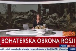 To się musiało tak skończyć. Pasek TVP w rosyjskich mediach