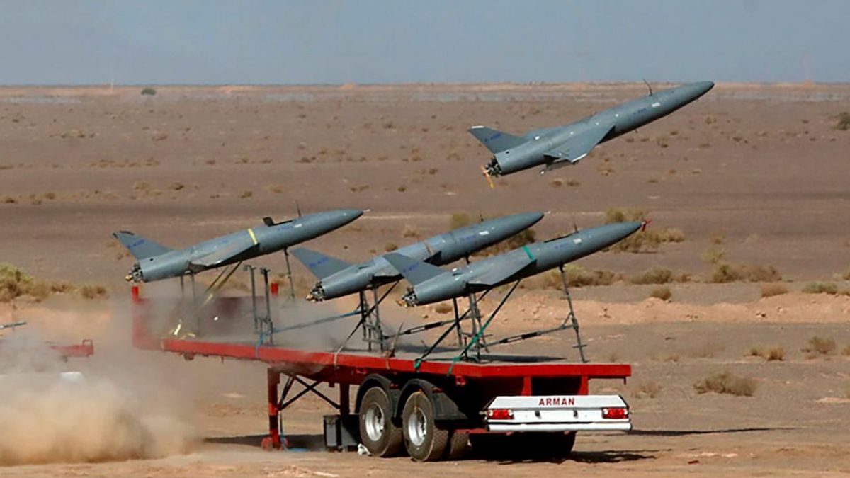 Rosjanie w Donbasie sięgnęli po nową broń - irańskie drony Shahed