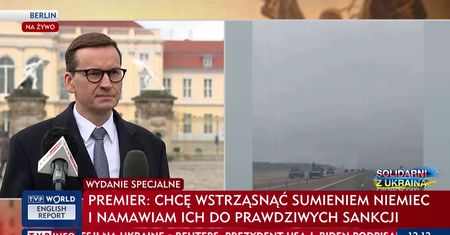 Morawiecki ostro o pomocy Niemców dla Ukrainy. Paskowy zaliczył potężną wpadkę