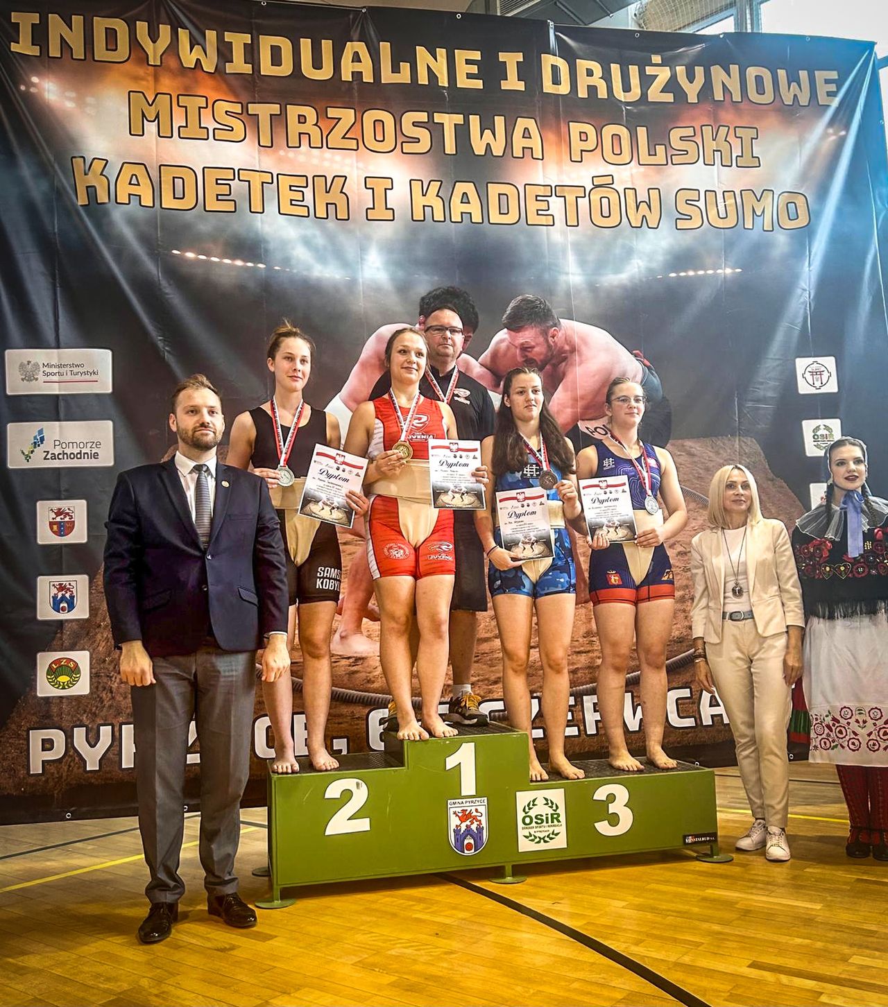 Dwa medale dla Sobieskiego Poznań na Mistrzostwach Polski Kadetów w sumo