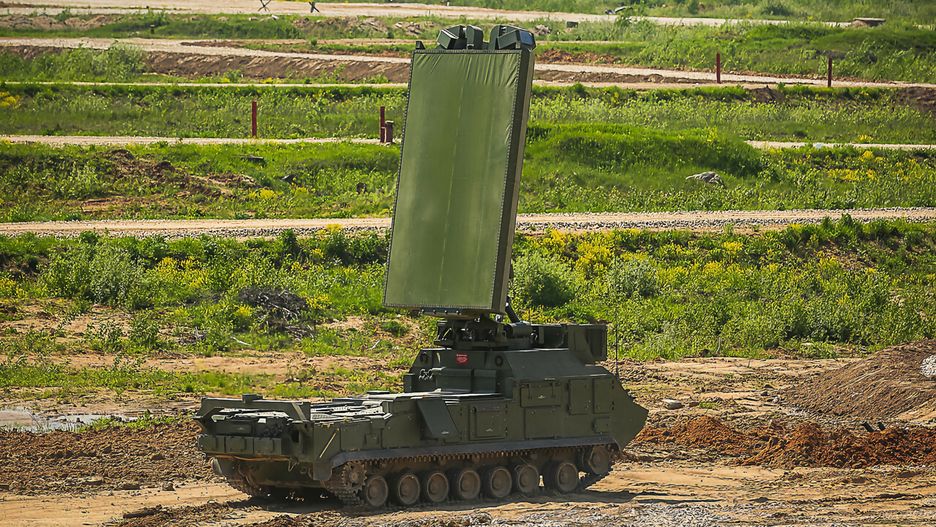 Rosyjski radar artyleryjski Zopark-1M