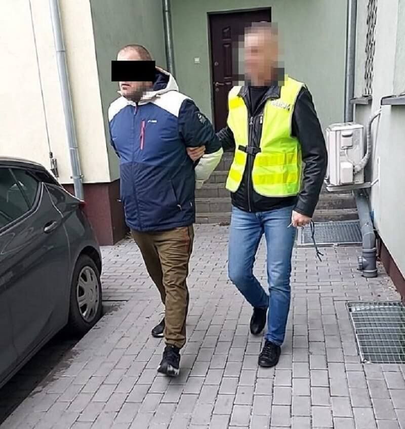 Zatrzymanie sprawcy domowej przemocy