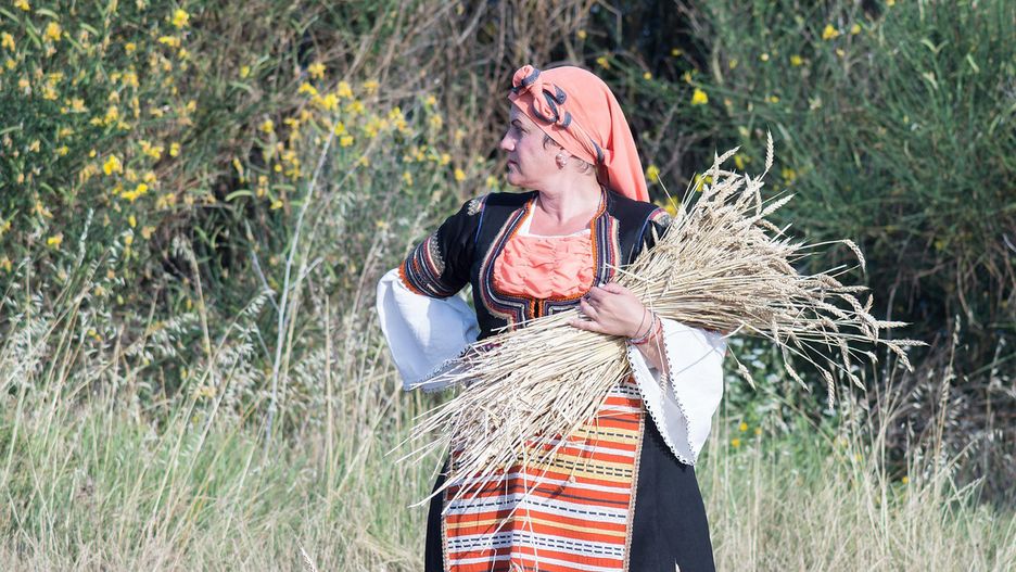 Festyn folklorystyczny w skansenie w Kłóbce