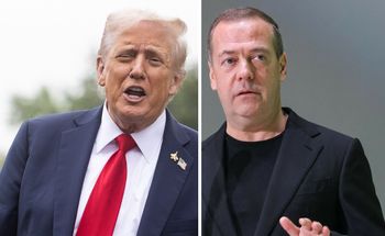 Trump ostro o Miedwiediewie. Były prezydent Rosji odpowiada