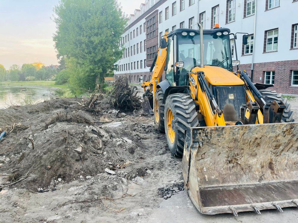 Ruszyła budowa nowej strefy rekreacji przy Starostwie