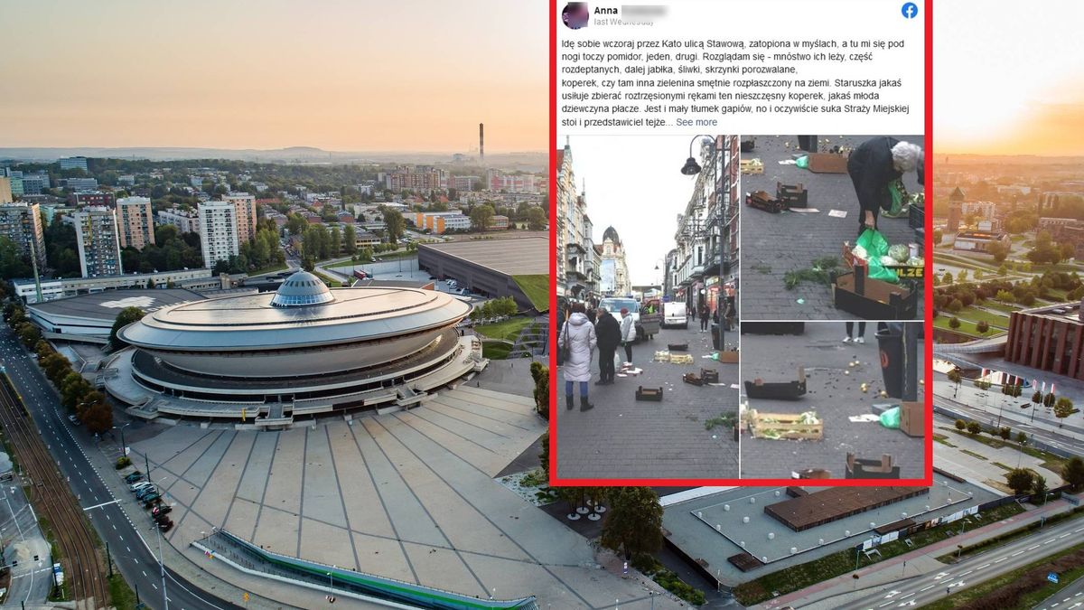 Warzywa i owoce leżały na ulicy Stawowej. Oskarżenia pod adresem Straży Miejskiej