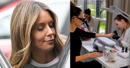 Fani kpią, że Małgorzata Rozenek siedzi w okularach przeciwsłonecznych na manicure! "W DOMU U SIEBIE TEŻ UBIERA?"