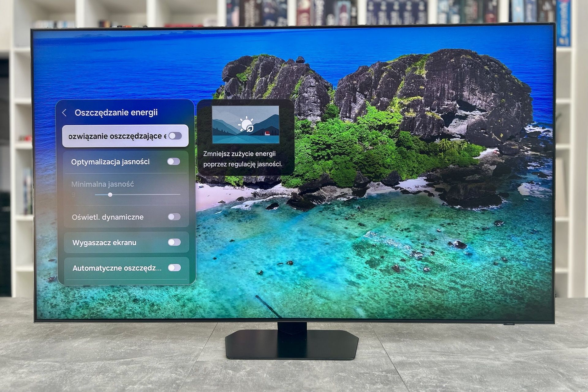 Samsung Neo QLED 65QN92F - ustawienia eco