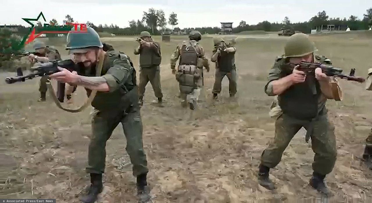 Kontyngent wagnerowców na Białorusi rośnie. Podał, ilu ich jest