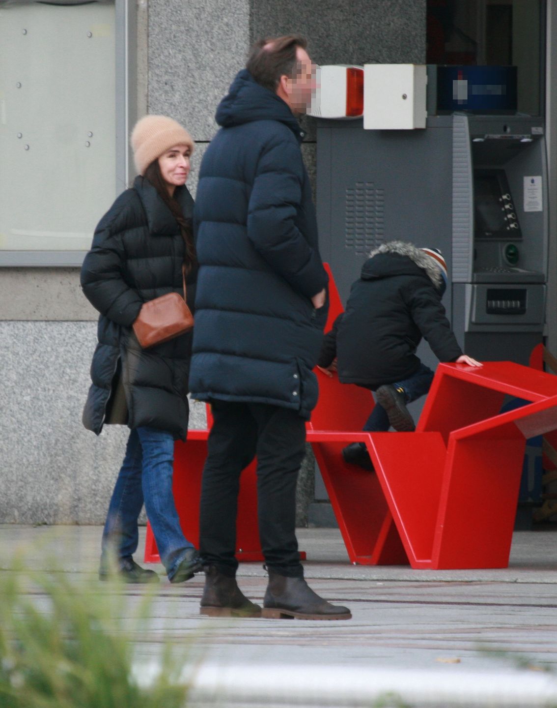 Marta Kaczyńska z rodziną
