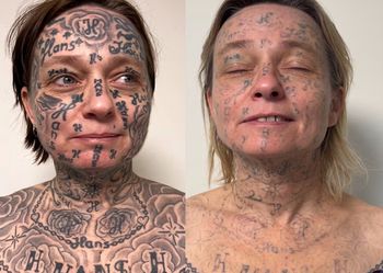 Holenderka miała 250 tatuaży z imieniem partnera. "Wpadłam w ręce psychopaty"