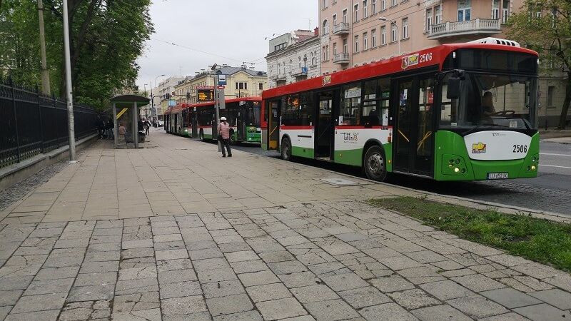 mpk ztm lublin przystanek autobusy