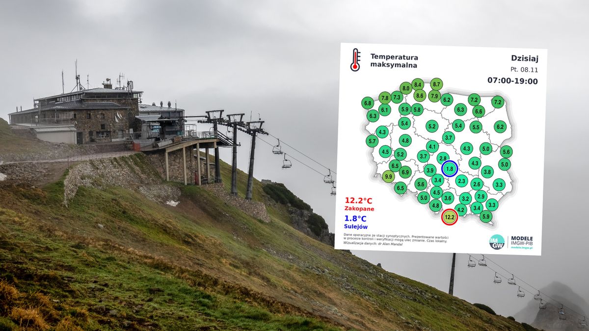 Pogoda stanęła na głowie. Nastąpiła tzw. inwersja temperatury