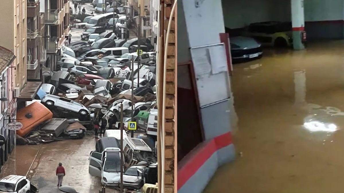 Dantejskie sceny po powodzi w Hiszpanii