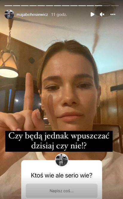 Maja Bohosiewicz relacjonuje podróż na Open'era. Twierdzi, że jechała pociągiem bez biletu