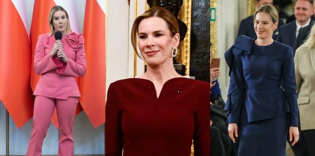 Wybraliśmy 5 najlepszych i 5 najgorszych stylizacji Marty Nawrockiej. Najlepiej ubrana  pierwsza dama Polski? (ZDJĘCIA)
