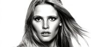 David Walliams i Lara Stone - komediant i modelka