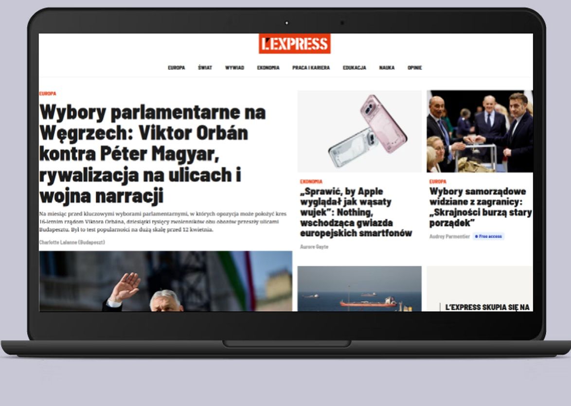 Francuski tygodnik także po polsku. Oferta subskrypcyjna, w tłumaczeniach pomaga AI