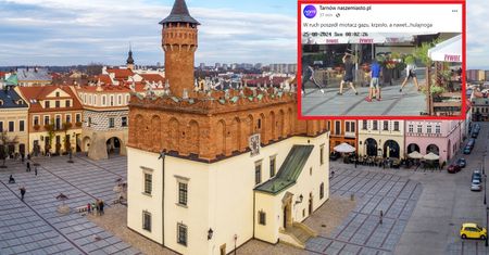 Bójka pseudokibiców w centrum Tarnowa. W ruch poszedł miotacz gazu