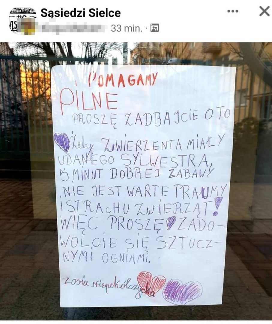 Ogłoszenie kilkulatki daje do myślenia